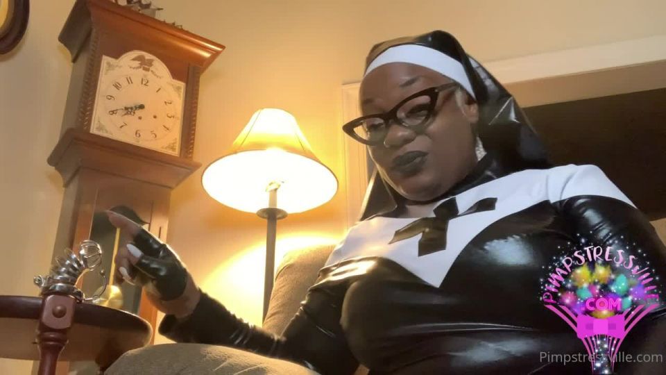 Pimpstressville – MistressThick – Mother Mercy Says On Your Knees You Have Cock To Suck