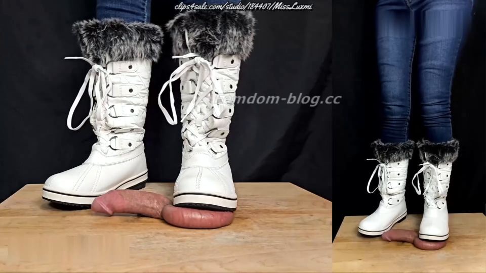 Miss Luxmi – Snow Day Ball Stomping And Barefoot Finish