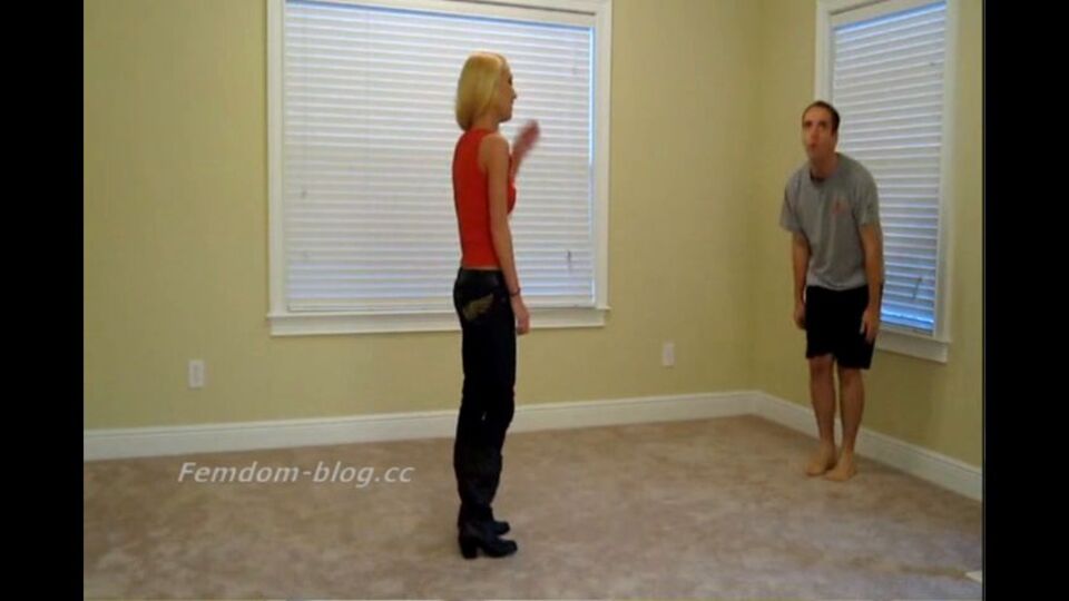 Crudelis Amator Ballbusting Fetish – Christie Love – Blonde Vixen Miss Love – Ballbusting In Boots