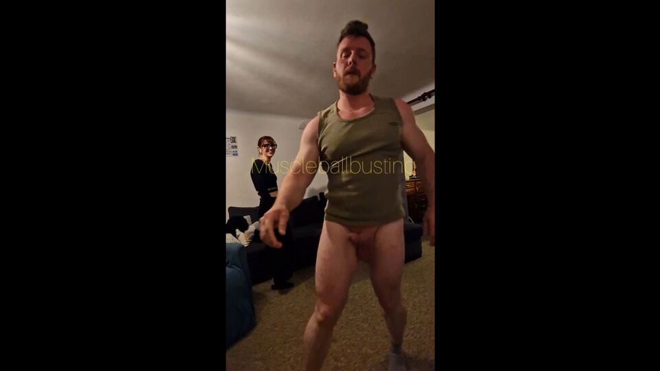 Muscleballbusting – My Sisters Best Real Life Friend Ballbusts Me June galery screen 3