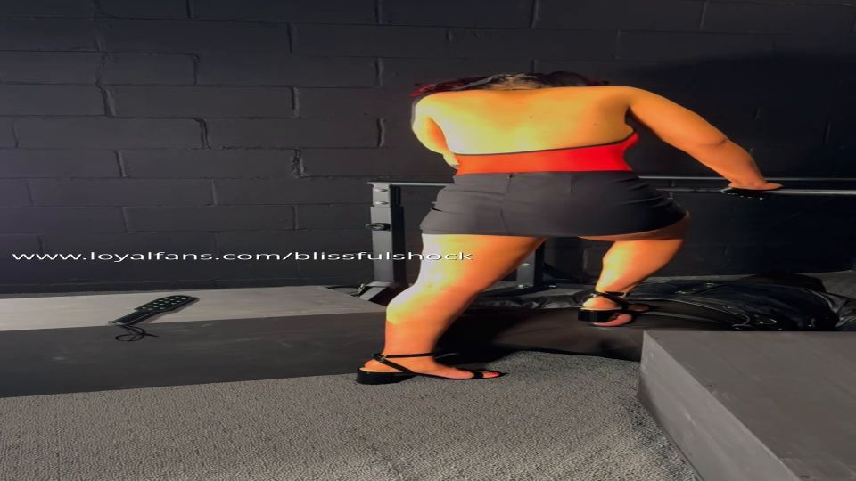 Blissfulshock – Trampled And Tormented – Brutal Heel Stomping And Paddle Play – Selena Stern Ballbusting Goddess