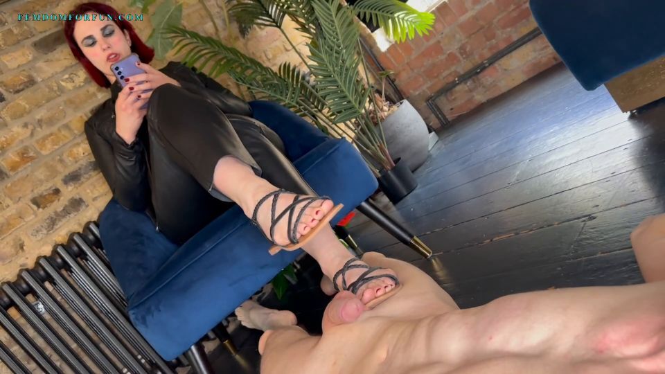 Femdom For Fun – Your Cock And Ball Belong Beneath My Sandals – Monstress Medusa