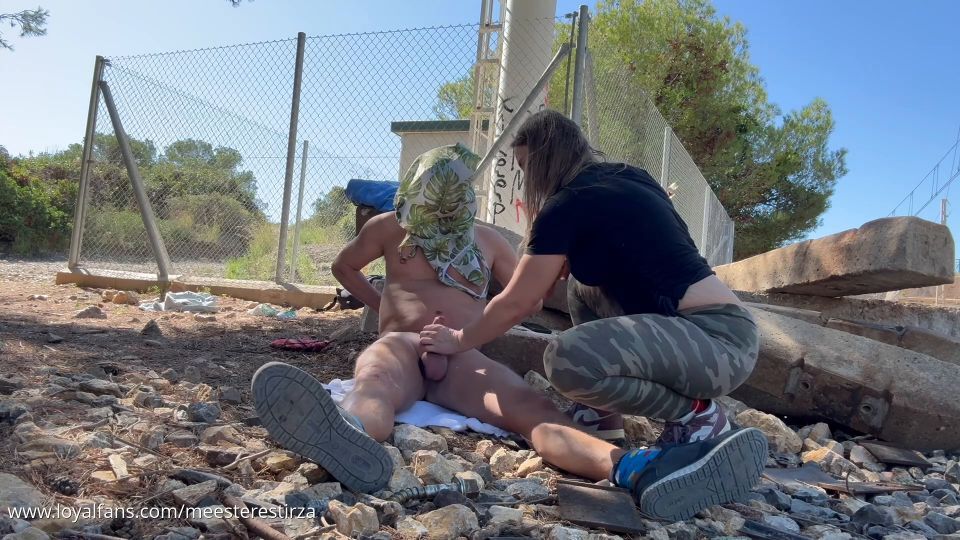 MistressTirza – Used Outdoor By MistressTirza Cbt Dick Slapping Domination Anal Humiliation galery screen 4