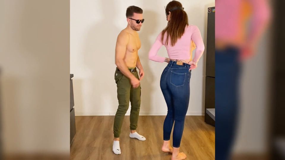 Athleteballbusting – Touching Her Ass Has Its Price My Balls With Subtitles