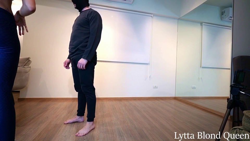 Lytta Queen Bb And Hotwife – B – Kneel And Take It – Brutal Ball Kicks With Real Damage