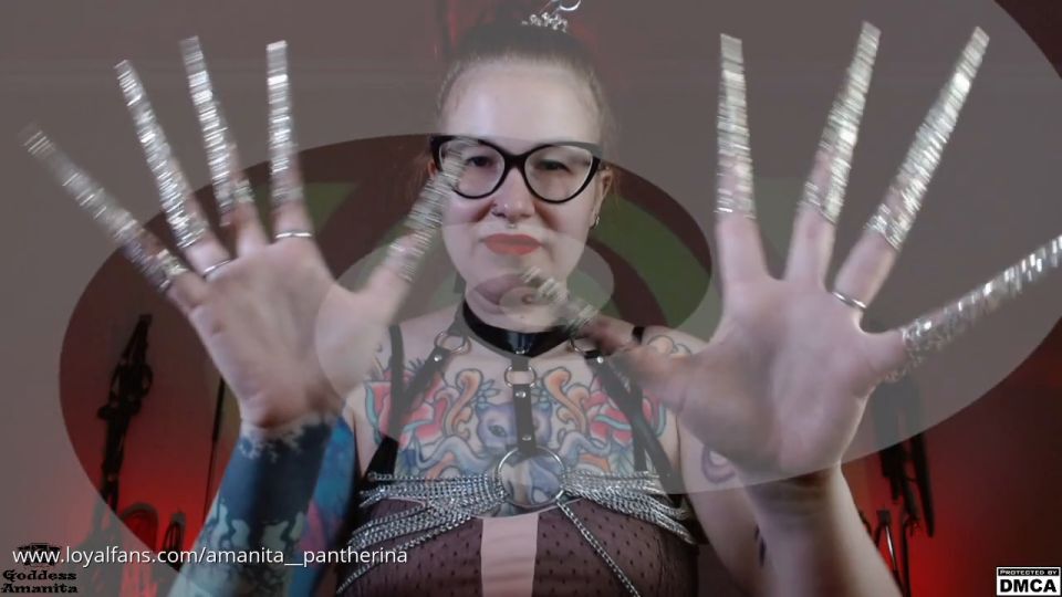 Goddess Amanita – You Want To Feel My Long Silver Claws Under Your Skin