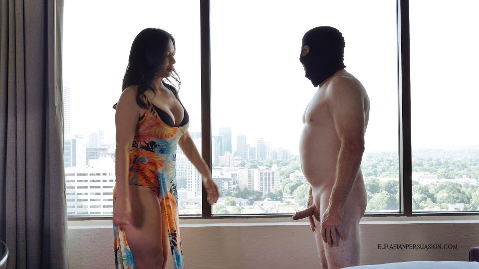 Eurasian Domina Ballbusting Warmup