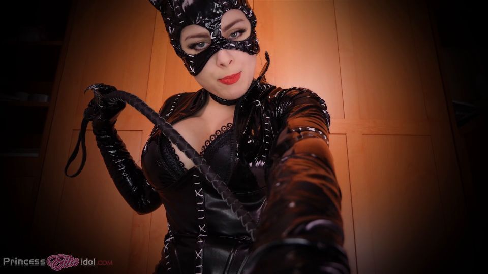 Ellie Idol – Catwomans Whip Around Neck Joi galery screen 1