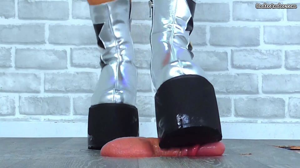 Under Amber – Crushing And Draining Your Cock And Balls Twice Under My Monster Pla